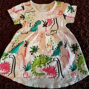 24m dinosaur dress/tunic